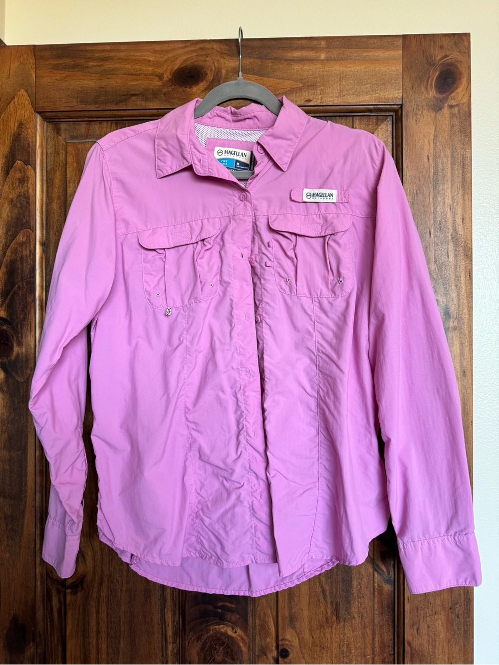 Magellan Outdoors Women's Fishing Shirt Light Pink